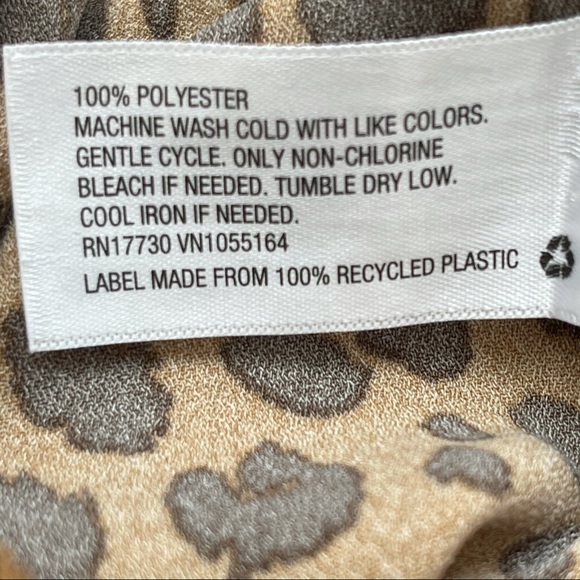 a new day Animal Print Shorts Size Medium NWT - Picture 7 of 13